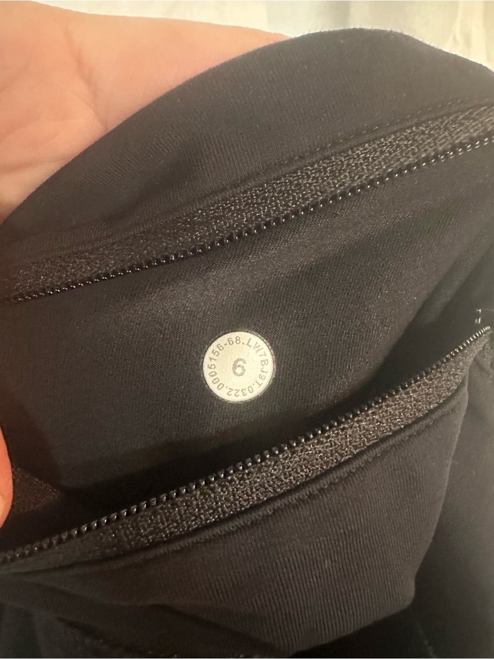 lululemon athletica Women's Black Camo Run Shorts - Picture 3 of 4